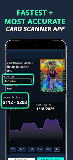 LUDEX Sports Card Scanner +TCG screenshot
