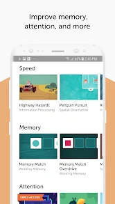 Lumosity: Brain Training screenshot