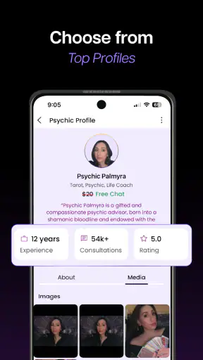Lumus: Psychic & Tarot Reading screenshot