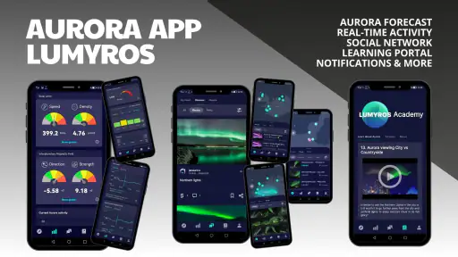 Lumyros: Aurora App & Social screenshot