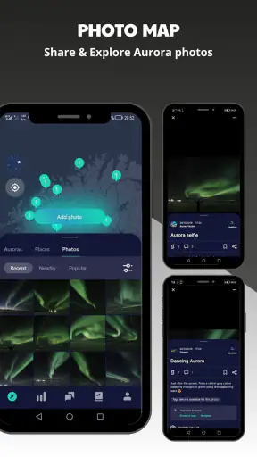 Lumyros: Aurora App & Social screenshot