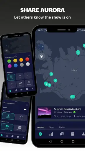 Lumyros: Aurora App & Social screenshot