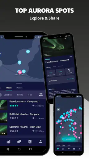 Lumyros: Aurora App & Social screenshot