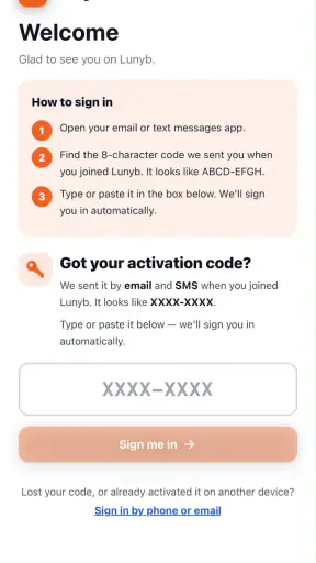 Lunyb screenshot