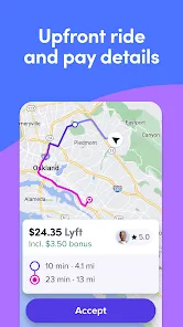 Lyft Driver screenshot