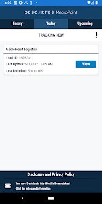 MacroPoint for Truckers screenshot