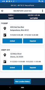 MacroPoint for Truckers screenshot
