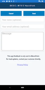 MacroPoint for Truckers screenshot