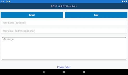 MacroPoint for Truckers screenshot