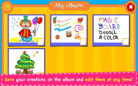 Magic Board - Doodle & Color screenshot