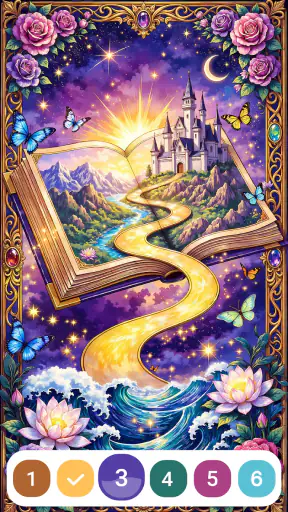 Magic Fantasy Paint by Numbers screenshot