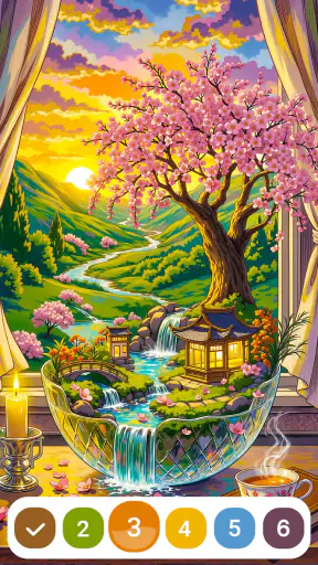 Magic Fantasy Paint by Numbers screenshot