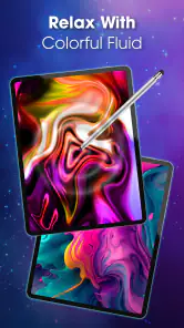 Magic Fluid: Live Wallpaper 4D screenshot