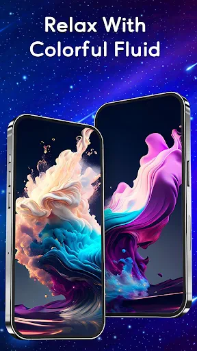 Magic Fluid: Live Wallpaper 4D screenshot
