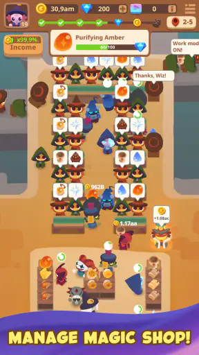 MagiLotl: Idle Wizard Tycoon screenshot