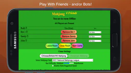 Mahjong 4 Friends: Multiplayer screenshot
