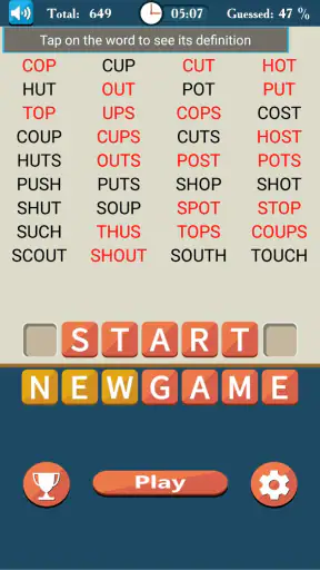 Make Words screenshot
