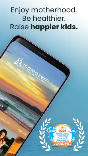 MamaZen: Mindful Parenting App screenshot