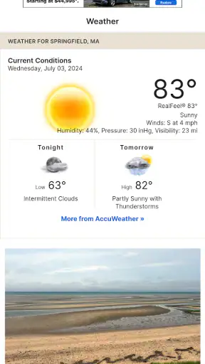 MassLive.com screenshot