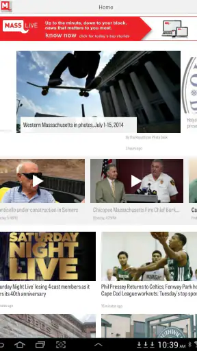MassLive.com screenshot