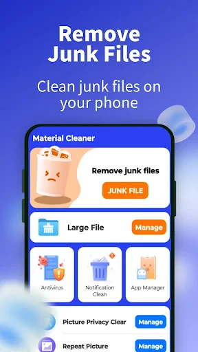 Material Cleaner & Manager screenshot
