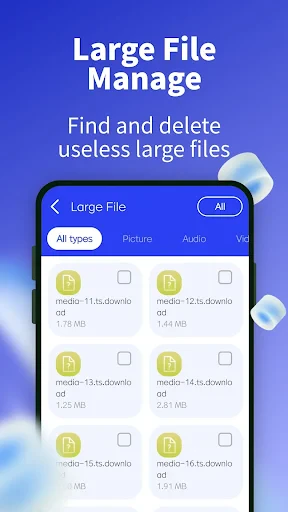 Material Cleaner & Manager screenshot