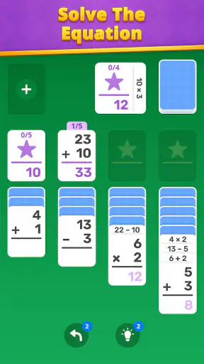 Math Solitaire: Brain Puzzle screenshot