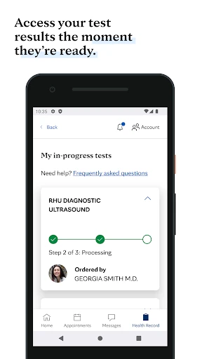 Mayo Clinic screenshot