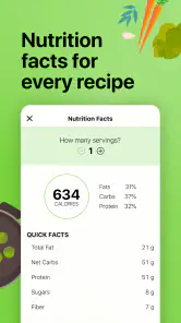 Mealime Meal Plans & Recipes screenshot