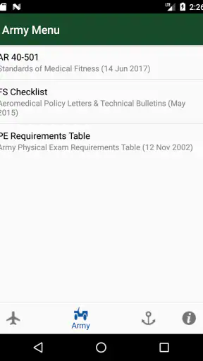 Med Standards screenshot