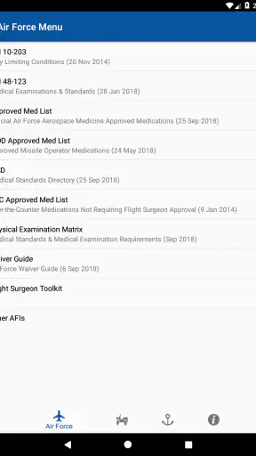 Med Standards screenshot