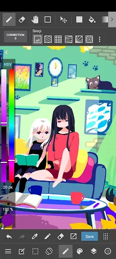 MediBang Paint:Draw Art, Comic screenshot