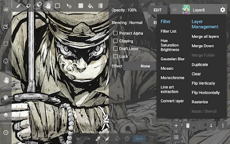 MediBang Paint:Draw Art, Comic screenshot