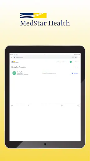 MedStar eVisit – Telehealth screenshot