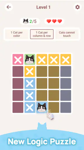 Meowdoku: Brain Puzzle Games screenshot