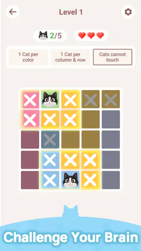 Meowdoku: Brain Puzzle Games screenshot