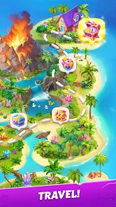 Merge Adventure: Travel Games screenshot