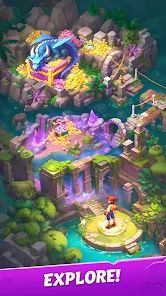 Merge Adventure: Travel Games screenshot