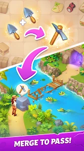 Merge Adventure: Travel Games screenshot
