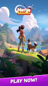 Merge Adventure: Travel Games screenshot