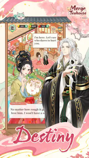 Merge Teahouse screenshot