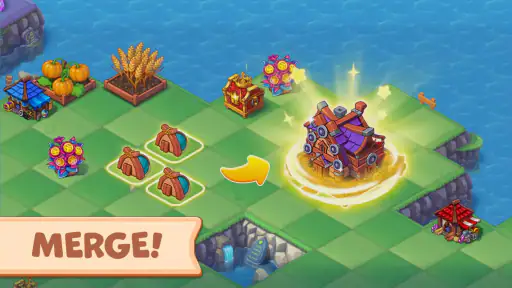 Mergest Kingdom: Merge game screenshot