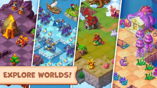 Mergest Kingdom: Merge game screenshot