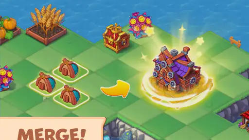 Mergest Kingdom: Merge game screenshot