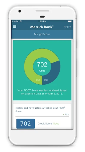 Merrick Bank Mobile screenshot