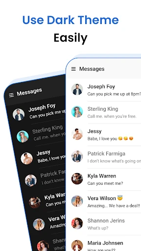 Messages - sms text message screenshot