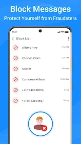 Messages: Text SMS screenshot