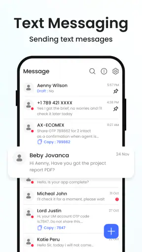 Messenger: Messages SMS App screenshot