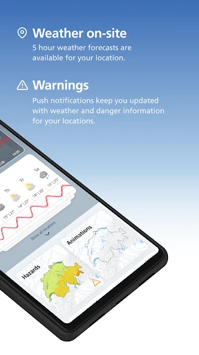 MeteoSwiss screenshot