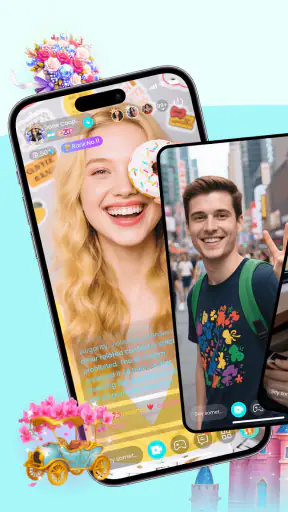 Meto - Live Video Chat & Game screenshot